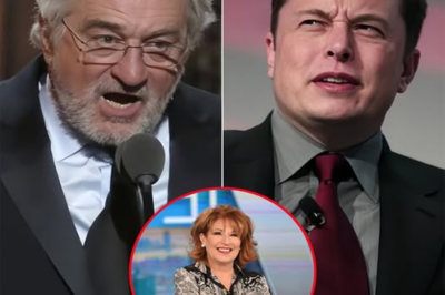 “Robert De Niro Sparks The View Showdown—Fiercely Defends Joy Behar and Humiliates Elon Musk on Live TV, Leaving Hosts and Viewers Stunned!”