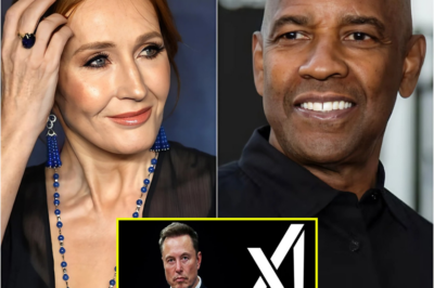 🚨SHOCKING: Denzel Washington and JK Rowling Team Up with Elon Musk in Hollywood ‘Purge’ – What’s REALLY Going On?”
