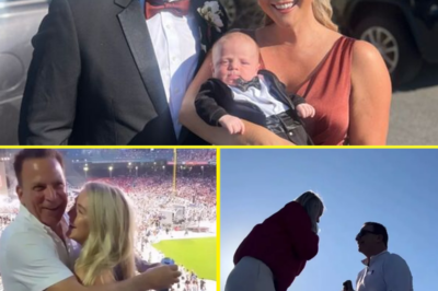 Karoline Leavitt, 27, and husband, Nicholas Riccio 60, are deeply ‘in love’ despite haters and critics