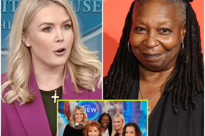 😱 SHOCKING TV MOMENT! Karoline Leavitt Takes a Hilarious Jab at Whoopi Goldberg and “The View” – Critics Claim She’s “Past Her Sell-By Date” – What This Means for the Show’s Future! 🔥💥