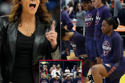 😱🔥 WNBA SHOCKER: Two Star Players Dramatically Disqualified for Kneeling During National Anthem—Controversial New ‘No Kneeling’ Rule Sparks Explosive Debate on Free Speech, Athlete Rights, and League Policies! Fans Left Stunned: What’s Next for the Players and the WNBA?