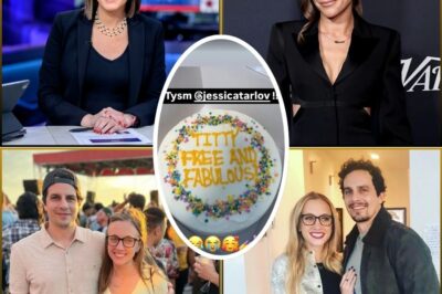 Jessica Tarlov was bold with her choice of words on a cake to celebrate her colleague’s operation