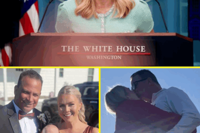 Karoline Leavitt Reveals the Truth About Her Unusual 32-Year Age Gap Marriage—And How Her Husband’s Real Estate Millions Quietly Powered Her Meteoric Rise in Politics