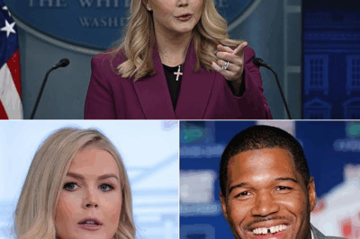 Karoline Leavitt Drops a BOMB on Michael Strahan in Heated Showdown—Fans Can’t Stop Talking About Her Surprise Victory and Hilarious New Nickname! See the Crazy Reactions!