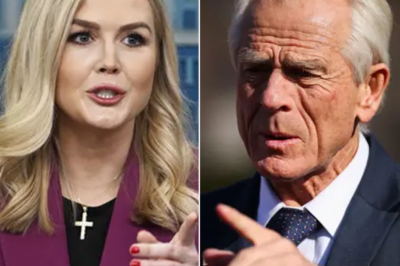BREAKING: Peter Navarro and Karoline Leavitt’s Heated Argument Sparks Political Storm—What’s Behind Their Bitter Feud and What Happens Next Will Change Everything!