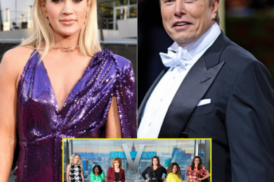 GOOD NEWS: Carrie Underwood Joins Forces with Elon Musk to Expose Shocking Evidence of The View’s Dark Secrets—Could This Lead to the Show’s Permanent Ban26?