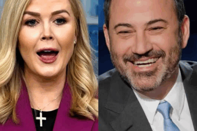 EXPLOSIVE: Jimmy Kimmel’s Insult to Karoline Leavitt Sends Shockwaves Through TV—The Moment That Triggered a DEVASTATING Backlash You Won’t Believe! 👇👇