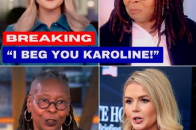 SHOCKING: Whoopi Goldberg Apologizes to Karoline Leavitt After Spitting on Trump’s Name—The Unexpected Drama Unfolds!
