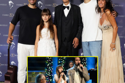 SHOCKING: Andrea Bocelli and His Kids, Matteo and Virginia, Sing “Feliz Navidad” Together