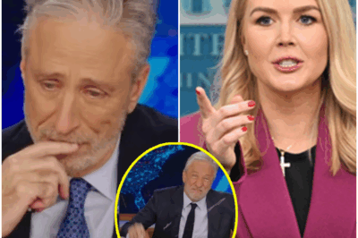 🔥 EXPLOSIVE TV MOMENT: Karoline Leavitt Completely DESTROYS Jon Stewart LIVE—Fans Shocked as Legendary Comedian Left Speechless! On a recent jaw-dropping episode of The Daily Show, Karoline Leavitt delivered an unforgettable comeback that stunned Jon Stewart and his audience. After Stewart attempted to mock her, Leavitt brilliantly flipped the script, exposing Stewart’s hypocrisy and past controversial statements, leaving him visibly rattled. This powerful confrontation immediately went viral, prompting intense discussions across social media. Fans and critics alike remain divided: is this the end of Stewart’s dominance, and has Leavitt just changed the media game forever? Don’t miss the shocking details of what happened next—this explosive TV moment will leave you absolutely speechless. See it now 👇👇👇
