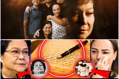 BREAKING: Nora Aunor’s Final Letter Reveals Jaw-Dropping Secret—The Truth Behind Her Hidden Past That Shocked Her Family