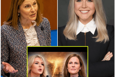 “LEGAL BOMBSHELL: Amy Coney Barrett Tries to Put Karoline Leavitt Behind Bars—What Happens Next Turns Everything Upside Down!”
