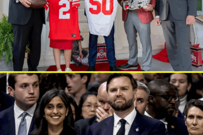 WHITE HOUSE FASHION CONTROVERSY: Second Lady Usha Vance’s Unexpected Shoe Choice During Buckeyes Visit Leaves Reporters Whispering—Was This a Hidden Message or Just a Fashion Misstep?