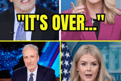 Karoline Leavitt HUMILIATES Jon Stewart With One Line—Her Brutally Funny Comeback Has the Internet Cheering, “She Just Ended Him Live on TV!”