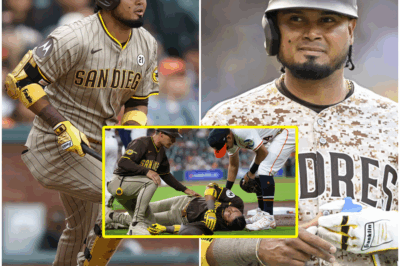😱 BREAKING: Luis Arraez of the San Diego Padres Collides with Astros’ Mauricio Dubon—Stretchered Off the Field After Terrifying Incident! The shocking scene unfolded Sunday night as San Diego Padres star Luis Arraez collided with Houston Astros’ Mauricio Dubon, resulting in Arraez being stretchered off the field. Fans were left in stunned silence as the incident unfolded. What led to this intense collision, and how serious is Arraez’s injury? Get the full story and the latest updates on his condition below 👇