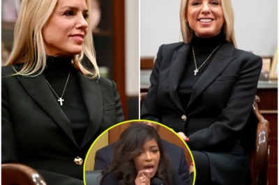 SHOCKING: Congresswoman Jasmine Crockett’s Birthday Wish Sparks Violent Chaos—Did Her Words Really Incite the Tesla Fire? Explosive Media Showdown with Pam Bondi Leaves America Divided! What Happened Behind the Scenes? Find Out Here!