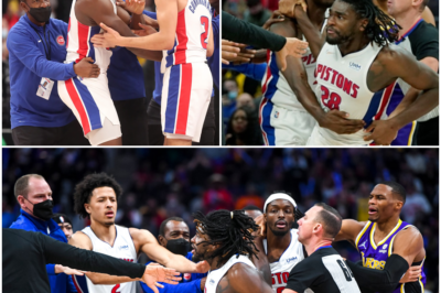 BREAKING: LeBron James Ejected After Vicious Cheap Shot on Isaiah Stewart—Blood Flows, Chaos Erupts, and Fans Demand Justice! What Will the NBA Do Next?
