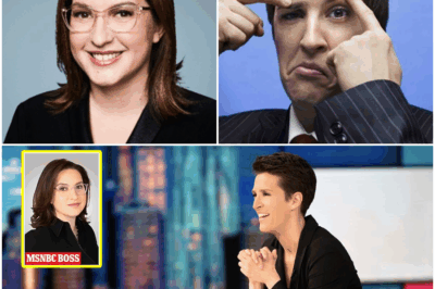 BREAKING: Rachel Maddow’s Uneasy Realization—Her Entanglement with MSNBC’s New Boss Exposed! Rachel Maddow’s discomfort was palpable when she realized that her complicated relationship with MSNBC’s new boss had been thrust into the public eye. The harsh reality that followed not only confirmed suspicions but also added fuel to the already burning speculation surrounding her career and future at the network. What did Maddow know, and how will this expose affect her standing at MSNBC? As details continue to emerge, viewers are left questioning the impact this revelation will have on the long-term dynamics at the network. Stay tuned as the story unfolds. 👇👇👇