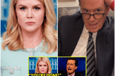 EXPLOSIVE TV MOMENT: Karoline Leavitt SHUTS DOWN Stephen Colbert’s Show—Audience in Shock as Heated Clash Forces Segment to Be Cut! What Really Went Down Behind the Scenes?
