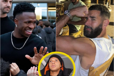 Karim Benzema’s Bold ‘No.1 Little Brother’ Shoutout to Vinícius Jr.: Is This a Sly Dig at Kylian Mbappé or a Heartfelt Nod That’s About to Ignite a Real Madrid Firestorm?”