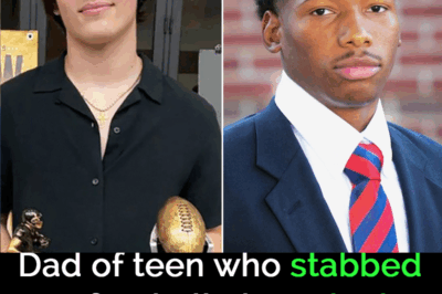 😔 “Dad of Teen Accused of Stabbing Star Football Player Speaks Out: Is His Son a Victim or a Villain? 🥀 What Happened in the Tragic Confrontation? ⚖️”