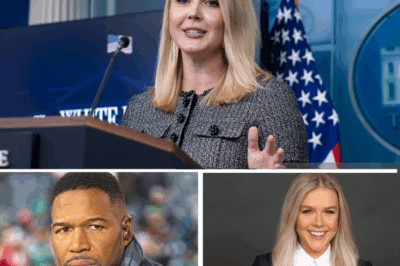 She Just Ended Michael Strahan’s Career on Live TV?! 🤯 Karoline Leavitt’s Savage Clapback Has Fans Calling Her the ‘Grim Reaper of Fake News’ 😱🔥 — You Won’t Believe the Nickname Going Viral After This Mic-Drop Moment”