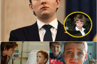 Barron Trump’s Heartwarming Surprise Visit to Children’s Cancer Ward in Palm Beach: A Quiet Act of Kindness That Left Everyone in Tears 💖​