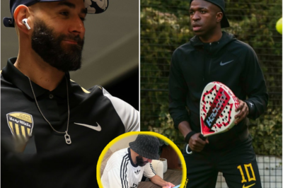 “Karim Benzema’s Cryptic Message to Vinícius Jr. After Brazil’s Thrilling World Cup Qualifier Win: Is This a Sign of a Real Madrid Reunion or Just Brotherly Love Sparking Wild Speculation?”