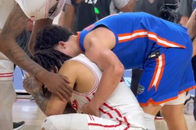 Florida Star Walter Clayton Jr. Consoles Houston Player After Heartbreaking NCAA Men’s Championship Loss—Emotional Moment That Left Fans Speechless! What Happened Behind the Scenes, and Why Is This Gesture Making Waves? Find Out Now!