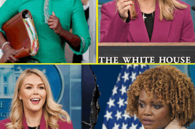 “UNBELIEVABLE TV BATTLE: Karoline Leavitt and Karine Jean-Pierre Clash in Fiery Showdown—Leavitt’s DEVASTATING Final Blow Shocks the Room! What Did She Say That Left Jean-Pierre Speechless? Full Story HERE!”