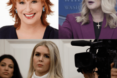 “SHOCKING SHOWDOWN: Joy Behar Tears Into Karoline Leavitt—The Explosive Rebuttal That Left The View Hosts in Silence and the Audience In Shock! What Sparked This Unbelievable Clash?”