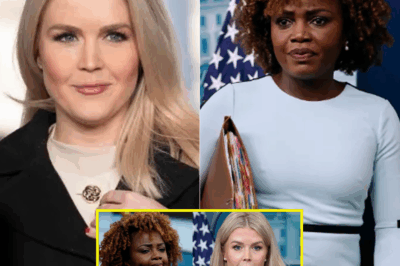 TOTAL DOMINATION ON LIVE AIR: Caroline Leavitt SHREDS Karine Jean-Pierre With Unfiltered Truth Bombs—The White House Press Secretary Stumbles, the Audience CHEERS, and America Can’t Stop Rewatching This Instant Classic!