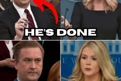 BREAKING: Peter Doocy Temporarily SUSPENDED from Fox News After Intense Showdown with Karoline Leavitt—What Happened During This Shocking On-Air Clash? Find Out the Jaw-Dropping Reason Behind His Suspension!