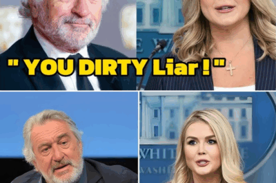 UNBELIEVABLE TV CLASH: Karoline Leavitt TAKES DOWN Robert De Niro—Hollywood in Chaos After His EXPLOSIVE Reaction!