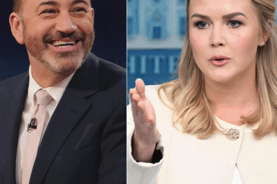 SHOCKING TV SHOWDOWN: Karoline Leavitt KICKED OFF Jimmy Kimmel Live—The EXPLOSIVE Clash That Had the Nation Buzzing! Sparks Fly in a Heated Interview!