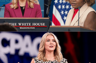 UNBELIEVABLE LIVE TV MOMENT: Karoline Leavitt DESTROYS Karine Jean-Pierre in Fiery Interview—Jean-Pierre Left SPEECHLESS as Leavitt Delivers the Final Blow! This VERBAL BATTLE Had the Crowd ROARING—You Won’t Believe What Happened!