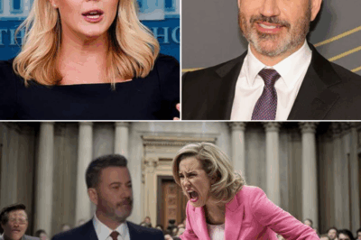“SHOCKING SHOWDOWN: Karoline Leavitt Kicked Off Jimmy Kimmel Live After Heated Confrontation—Find Out What Sparked the Chaos on Live TV!”