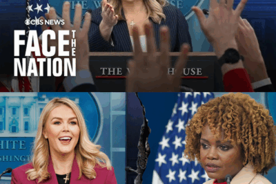 “BREAKING: Karoline Leavitt DESTROYS Karine Jean-Pierre LIVE on TV—Jean-Pierre SILENCED and the Crowd ERUPTS!”