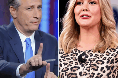 SHOCKING TV MOMENT: Karoline Leavitt TAKES DOWN Jon Stewart in Brutal Showdown—Her Savage Comeback LEAVES HIM SILENT and the Audience in Stitches! 😱🔥 What Did She Say That Shocked Everyone?
