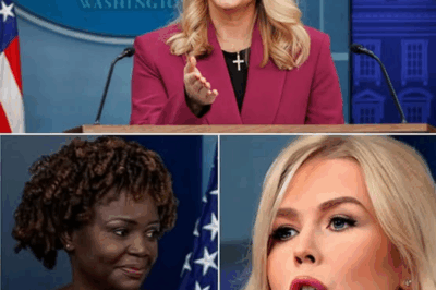 FOX NEWS SHOCKER: Karoline Leavitt CLASHES with Karine Jean-Pierre LIVE on Fox News—The Shocking Words That Left Jean-Pierre Speechless and Sent Fans Into a Frenzy!”
