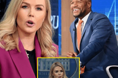 UNBELIEVABLE TV SHOWDOWN: Karoline Leavitt Takes on Michael Strahan LIVE—Her EPIC Shutdown Earns Her a New Nickname Fans Can’t Stop Talking About!