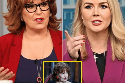 BREAKING TV DRAMA: Joy Behar Takes Aim at Karoline Leavitt on The View—But Leavitt’s Epic Clapback Shakes the Studio to Its Core! What Sparked This Jaw-Dropping Confrontation, and Why Fans Are Calling It the Ultimate Moment of TV Showdowns. The Shocking Truth Revealed Here!