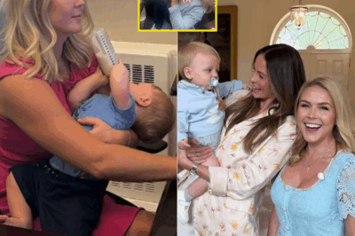 SHOCKER: Karoline Leavitt Posts Adorable Baby Photo at Work, But Fans Can’t Stop Talking About What’s Happening in the Background—The Truth Revealed!