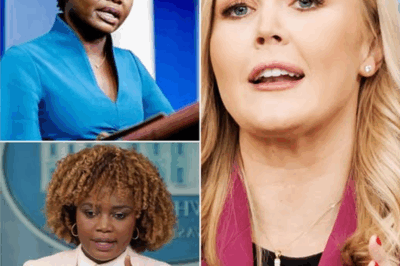 SHOCKING TV SHOWDOWN: Caroline Leavitt DESTROYS Karine Jean-Pierre LIVE—Watch the Explosive Moment That Had Fans ROARING!