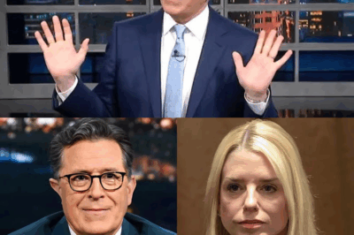 “BREAKING: Pam Bondi STUNS Stephen Colbert with Brutal Comeback on The Late Show—Colbert Left Speechless and Producers in Panic Mode as the Segment Unravels LIVE!”