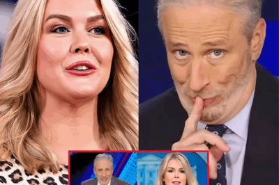 LIVE TV BACKFIRE: Jon Stewart Takes Aim at Karoline Leavitt—But Her UNFORGETTABLE Response IGNITES a Social Media FIRESTORM! The Mic-Drop Moment That Left His Studio DEAD SILENT and Turned the Tables Instantly—You Won’t Believe What Karoline Said to Shut Him Down!