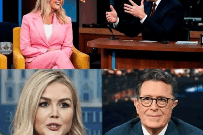 UNFORGETTABLE TV DRAMA: Karoline Leavitt Calls Out Stephen Colbert LIVE—How She Shut Down the Studio with Facts and Fire, Leaving Producers with No Choice But to End the Segment!