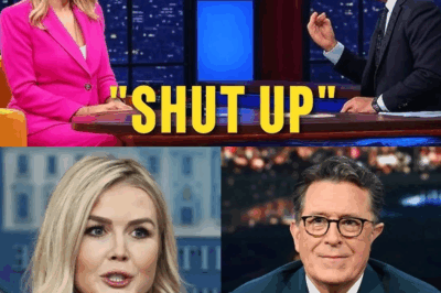 SHOCK COLLISION ON LATE-NIGHT TV: Karoline Leavitt HIJACKS Colbert’s Stage, Turns Comedy into FIRESTORM of Cultural TRUTH—Audience FROZEN, Producers PANIC