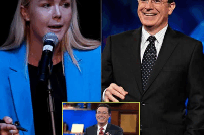 BOMBSHELL: Karoline Leavitt’s Fiery Confrontation with Stephen Colbert Rocks Late-Night TV—What Happened Behind the Scenes Will Leave You Speechless!