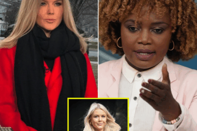 “UNBELIEVABLE TV BATTLE: Karoline Leavitt and Karine Jean-Pierre Clash in Fiery Showdown—Leavitt’s DEVASTATING Final Blow Shocks the Room! What Did She Say That Left Jean-Pierre Speechless? Full Story HERE!”
